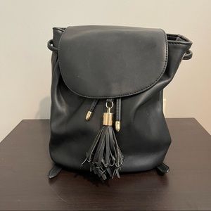 Black backpack